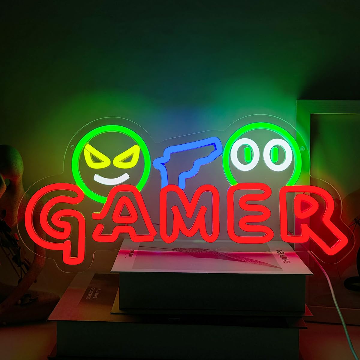 ไฟนีออน LED สำหรับเกมเมอร์ ตกแ - Party Games For Christmas บทวิจารณ์และราคา