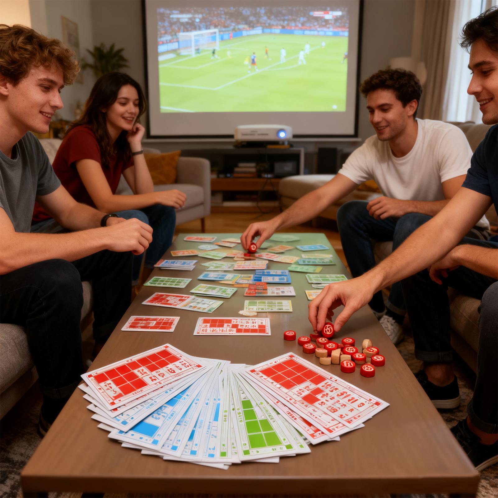 ชุดบิงโก ของเล่นไม้โบราณสุดสนุ - Party Games Large Groups บทวิจารณ์และราคา