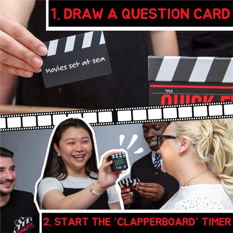 ABTI-Boxer Gifts Quick Flicks  - Quick Games Party บทวิจารณ์และราคา