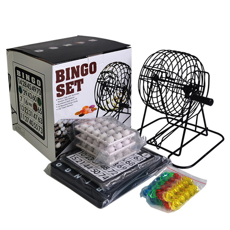 บิงโกเครื่องจับสลากเหล็กเกมบิง - Party Games Large Groups บทวิจารณ์และราคา