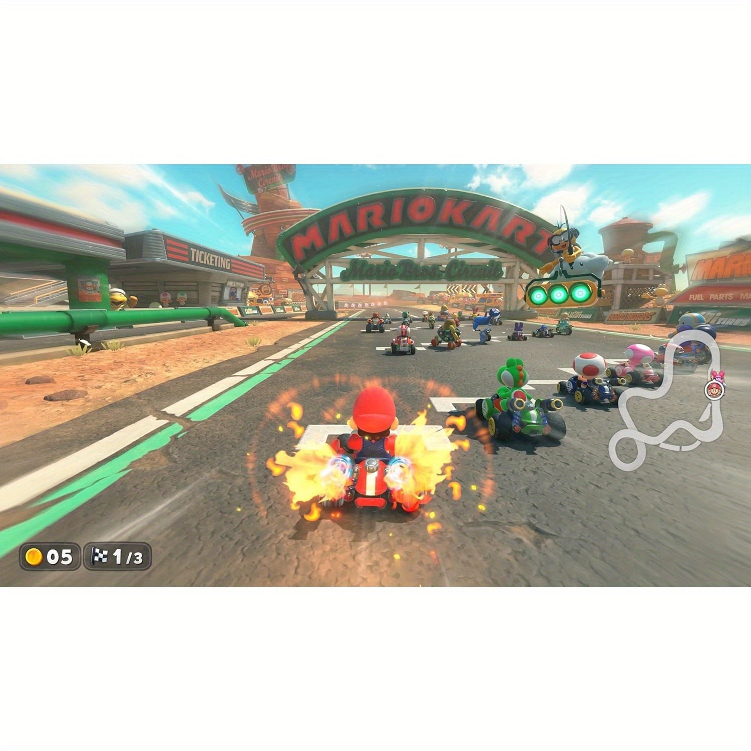 การ์ดวิดีโอเกม Mario Kart Worl - Party Games Nintendo Switch 2 บทวิจารณ์และราคา