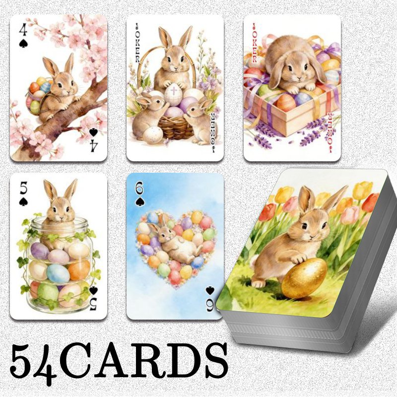 ไพ่มาตรฐาน 54 ใบสำหรับผู้ใหญ่  - Party Games Egg บทวิจารณ์และราคา