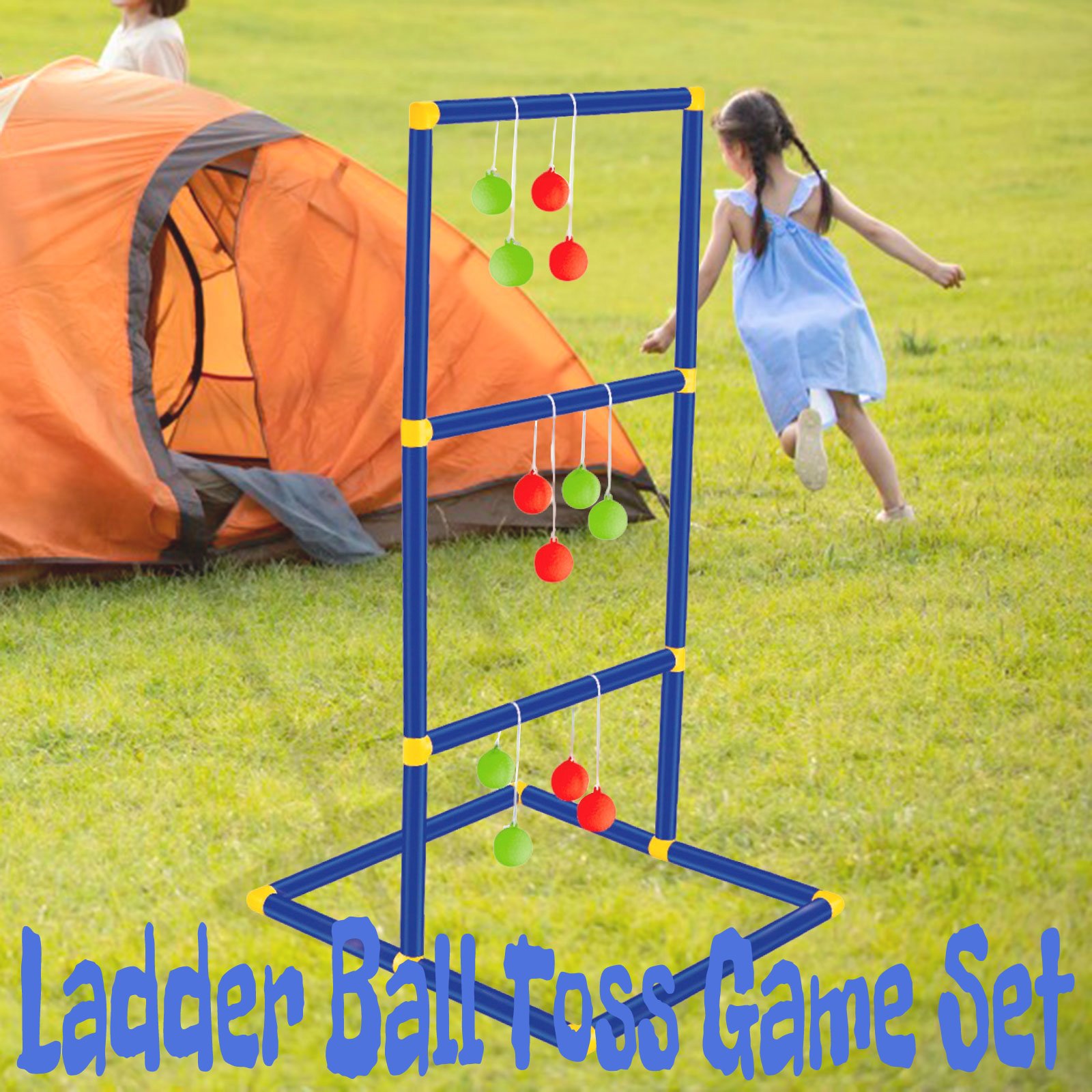 บันได Ball Toss ชุดเกมสําหรับส - Ladder Toss Set บทวิจารณ์และราคา