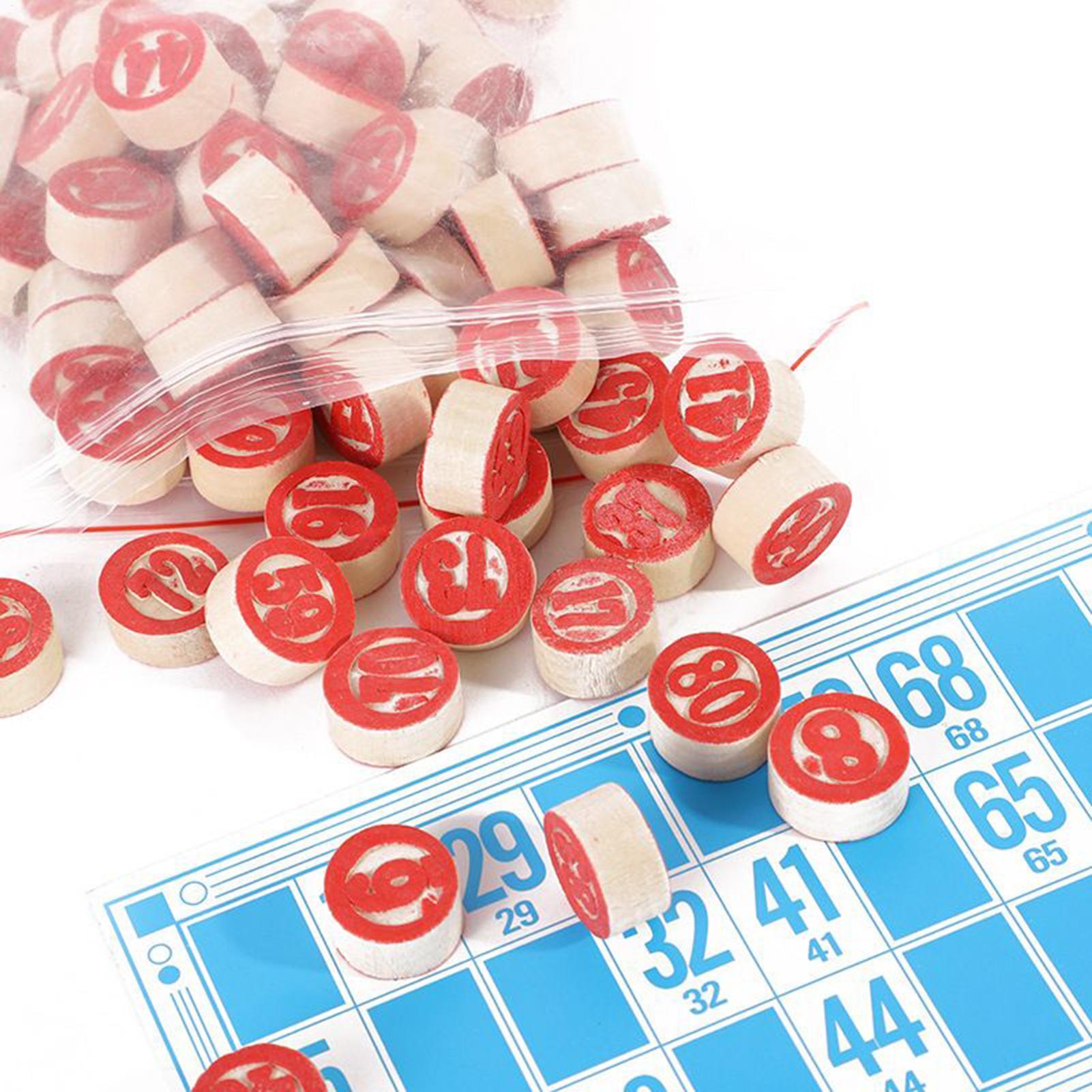 เกมบิงโกแบบการ์ด ของเล่นไม้โบร - Party Games Large Groups บทวิจารณ์และราคา