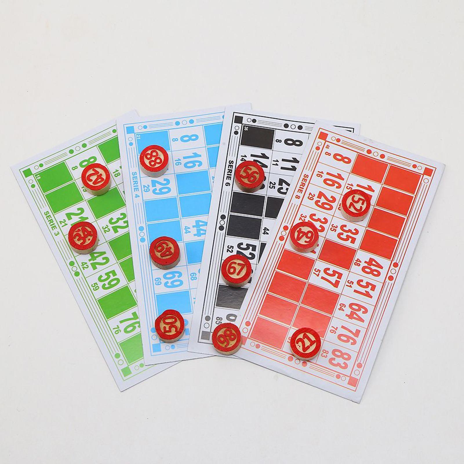 เกมบิงโกแบบการ์ด ของเล่นไม้โบร - Party Games Large Groups บทวิจารณ์และราคา